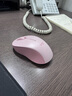 罗技（Logitech）优选系列M550（M650同款造型）无线蓝牙鼠标 商务家用办公轻音 便携笔记本台式机电脑鼠标 粉色 实拍图