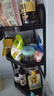 九千谷转角调料架厨.房置物架佐料调味品瓶罐挂钩大容量台面收纳篮6356 实拍图