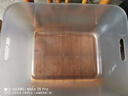 【星优同厂】透明收纳盒桌面客厅厨房杂物篮玩具零食衣物整理筐 带盖高款巨无霸-透灰 实拍图