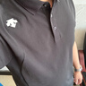 DESCENTE迪桑特TRAINING综训UPF50+防晒男士短袖POLO衫夏季 BK-黑色 M (170/92A) 实拍图