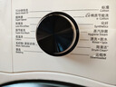 三星（SAMSUNG）AI神洗衣机5系 10KG全自动滚筒AI泡泡净蒸汽除菌大桶径设计国家补贴20% 白 WW10DG5U24AWSC 实拍图