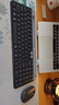 罗技（Logitech）K580无线蓝牙键盘带手机支架可跨屏切换静音按键无限薄膜键盘笔记本电脑手机ipad平板键鼠套装 【K580+鹅卵石鼠标】星空灰 实拍图