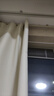 阿黎棉麻奶油色窗帘日式客厅卧室高遮光隔热防晒挂钩 宽2.0米*高2.2米 实拍图