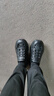 奥康（Aokang）洞洞鞋男士夏季户外防滑透气不臭脚开车休闲海边沙滩凉鞋男外穿 黑色 42 【适合41码】 实拍图