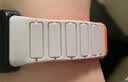 KMaxAI适用华为手环10/9/8磁吸硅胶表带NFC版创意表链运动手表带 简约手环带男女士款替换腕带 星光橙 实拍图