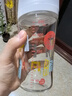 贝亲（Pigeon）新生儿宝宝玻璃奶瓶第3代宽口径自带M号240ml 欢乐动物园 实拍图
