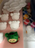 苏拉达（Surada）石膏娃娃涂色背包熊彩绘涂鸦diy手工制作绘画儿童玩具男女孩生日国庆出游礼物批发24只熊套装sd155 实拍图