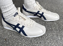 Onitsuka Tiger鬼塚虎男女款中性鞋子复古舒适运动休闲鞋男RUNSPARK 米色/蓝色-203 42.5 实拍图