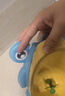 男孩小便器尿壶宝宝小便池尿盆尿尿青蛙小便斗尿盆马桶小便器儿童 蓝色 实拍图