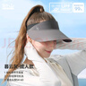 如山儿童防晒帽户外遮阳太阳帽男女童婴儿宝宝空顶帽鸭舌沙滩帽子 实拍图