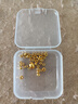御邪转运珠黄金串珠999足金硬金金珠配珠隔珠圆珠散珠520礼物 4mm[古法]0.05g标准版 实拍图