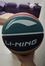 李宁（LI-NING）篮球儿童5号比赛室内外耐磨水泥地幼儿小学生青少年户外橡胶五号 实拍图