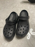 卡骆驰（crocs）经典云朵Clog女沙滩洞洞鞋凉拖鞋206750 206750-001  37  实拍图