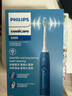 飞利浦（PHILIPS）【肖战推荐】电动牙刷钻石3系 生日礼物 成人情侣款送男生/女友 微泡水流 HX5181/02星云蓝 实拍图