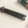 戈顿 蝴蝶刀 折叠刀csgo未开刃防身练习不锈钢花式训练刀甩手弧形刚刀 实拍图