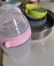 可么多么（como tomo）奶瓶婴儿奶瓶新生儿断奶仿母乳硅胶奶瓶3-6个月250ml粉 实拍图