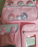 靓宝宝库洛米三到六女孩小学生减负护脊大容量一年级二女童轻便儿童书包 小号粉色+文具盒(适合1-2年级) 实拍图