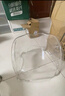 儿童特厚小沙发凳子塑料靠背椅家用可叠放幼儿园矮凳洗澡防滑座椅 【爆款热销】透明白【升级PET】 单只装】适用0-5岁 实拍图