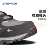 迪卡侬（DECATHLON）徒步鞋户外登山鞋防水防滑运动鞋透气徒步鞋子ODS MH100低帮 男款-墨绿色 43 实拍图
