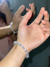 老凤祥 S925纯银手链女款高级感月光石水晶手串实用生日礼物女生送女友 【京东八仓发货】*当/次日达-月光恋人手串 实拍图