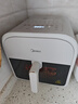 美的（Midea）炎烤空气炸锅 环火上下双热源 不用翻面 家用宽口实用大容量 透明可视金属腔体无异味 6L KZC6011 实拍图
