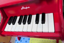 Hape儿童钢琴 18键木质机械钢琴迷你款红色  音乐启蒙益智玩具 18键木制钢琴 3-10Y 实拍图