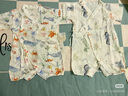 贝肽斯婴儿衣服夏季连体衣短袖竹棉纱布新生幼儿宝宝哈衣爬服睡衣 实拍图