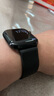 顺丰适用苹果手表iWatchS11apple米兰尼斯表带金属S9运动10/9/8se 官款黑 适用iWatch S11/10【46mm】 实拍图