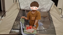 骆驼（CAMEL）【山房】帐篷户外天幕便携式折叠自动防风公园露营野外野营装备 带2支门杆 涂银防晒 珠光白 7682 实拍图