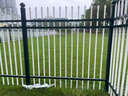 锌钢围墙围栏工厂小区铝合金铁艺外墙工厂隔离学校防护栏杆栅栏 其他颜色 实拍图
