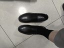 波图蕾斯皮鞋男士时尚套脚商务休闲鞋轻便一脚蹬正装鞋男 8901 黑色 42 实拍图