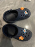 CROCS卡骆驰贝雅儿童洞洞鞋男女童户外包头沙滩鞋拖鞋/207013/207012 深蓝色-410 29 (175mm) 实拍图