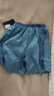 ASK JUNIOR牛仔裙裤女童夏装纯棉宽松舒适大脚口儿童短裤百搭裤子 牛仔蓝 实拍图