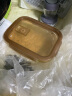 希乐扣饭盒微波炉加热专用碗上班族带饭餐盒玻璃保鲜盒琥珀中长720*2+包 实拍图