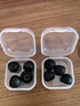 适用华为FreeLace无线运动蓝牙耳机耳帽硅胶套入耳式耳塞套CM70-C耳机套运动防滑耳套耳机配件 曜石黑【四款，各一对】 实拍图