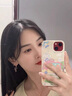 Lnieer玫瑰的故事刘亦菲同款爱心耳环女素圈高级感耳圈2026新款耳饰耳钉 【S925银针】银色爱心耳环 实拍图