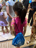 洲克（ZOKE）儿童连体泳衣小孩中大童防晒速干泳装温泉女116504403 玫红 16 实拍图