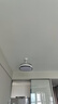欧普（OPPLE）变频静音风扇灯led隐形吊扇灯一体客厅灯家用餐厅吊扇灯客厅房间 双环白 48寸小爱语音变频三色 实拍图