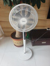 美的（Midea）【幸运草安睡风扇】直流变频落地扇一级能效电风扇家用轻音卧室小风扇语音智控90°大仰角FSD35STL 实拍图