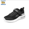 Skechers斯凯奇儿童运动鞋男童透气网鞋时尚魔术贴大童跑步鞋403748L 实拍图