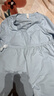 雅特茂1450月子服纯秋冬季产后棉孕妇睡衣款产妇待产喂奶哺乳家居服 春夏款180g（送胸垫）海盐蓝1450 M 实拍图