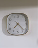 BBA 挂钟方形客厅家用创意钟表教室学校班级电子石英钟 香槟金30cm 实拍图