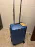 新秀丽（Samsonite）行李箱20英寸拉杆箱时尚竖条纹旅行箱包蓝色GU9密码登机箱 实拍图