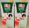 汇源  果汁 100%果汁 1L*2盒 桃汁苹果汁阳光柠檬葡萄汁 1L*2盒（橙汁+苹果汁） 实拍图