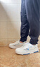 森馬男鞋2025夏季新款休闲鞋增高小白鞋子男士时尚潮流平板鞋男款轻便 Z1189白蓝 42 实拍图