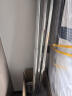 全品屋晾衣架落地不锈钢免安装家用室内户外折叠晾衣杆移动挂衣架晒被子 镀锌款【双杆】1.6米可伸缩+礼包 实拍图