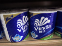 维达（Vinda）有芯卷纸 蓝色经典4层160克*27卷 厚韧耐用 卫生纸卷筒纸纸巾整箱 实拍图