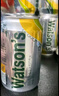屈臣氏（Watsons）苏打水柠檬草味低糖0脂低卡饮料330mL*24罐整箱JOJO联名 实拍图