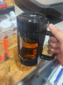 富光玻璃杯男女办公双层大容量水杯带把茶水分离泡茶杯子带茶隔 实拍图
