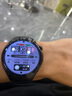 HUAWEI WATCH 5 46mm基础款深锖色不锈钢表壳苍穹黑氟橡胶表带首创X-TAP智感窗鸿蒙AI腕上小艺eSIM通信 实拍图